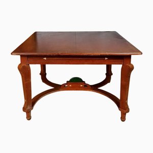 Art Nouveau Extending Table in Mahogany