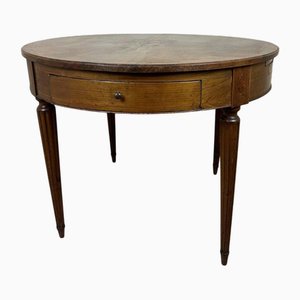 Louis XVI Gueridon Table with Side Pulls