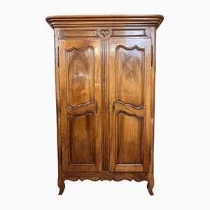 Louis XV Wedding Armoire in Walnut