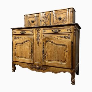 Provenzalisches Schiebe-Sideboard im Louis XV-Stil aus Obstholz