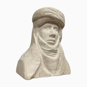 Art Deco Volume Sculpture in Stone