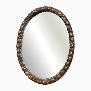 Louis XVI Style Rectangular Walnut Mirror