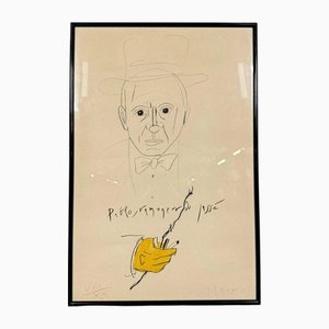 Eduardo Arroyo, Pablo, Chimney Sweep of the Past, Lithograph