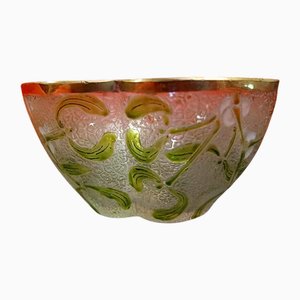 Bol Art Nouveau en Verre