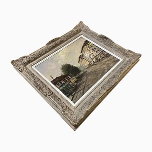 Enrico Gatti, Italian Landscape, 20th Century, Oil on Canvas