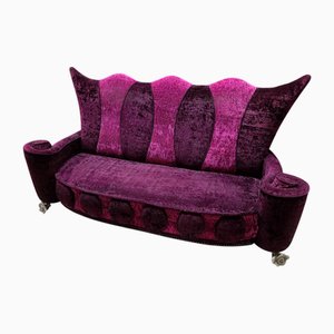Lucky Sofa in Purple Velvet from Bretz
