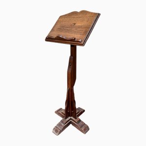 Antiker Rednerpult aus Eiche, 1800er