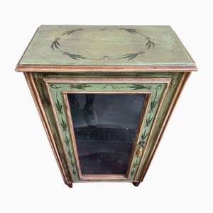 Venetian Display Case in Painted Wood