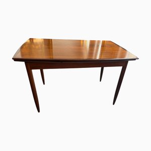 Mid-Century Rosewood Extendable Dining Table, Denmark, 1950s