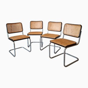 S32 Chairs by Marcel Breuer for Thonet, 1978, Set of 4