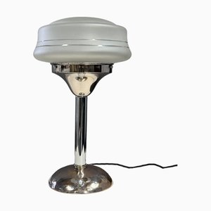 Art Deco Chrome Table Lamp, 1930s