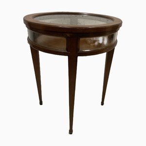 Louis XVI Style Pedestal Display Cabinet with Removable Top, 20th Century