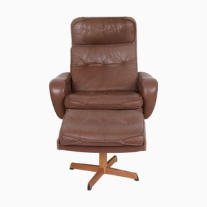 Set de Fauteuils et Ottomane Modèle MS-75 par Madsen & Schübel, 1960s