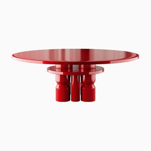 Volver Dining Table in Red by Hommés Studio
