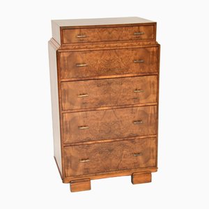 Commode Art Déco en Noyer, 1930s