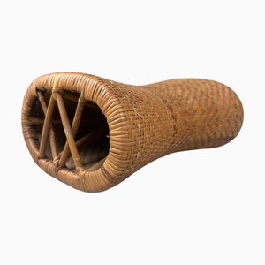 Japanese Bamboo Take Makura Headrest, 1930s-1950s