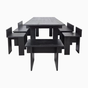 Table et Chaises de Salle à Manger par Marie Michielssen pour Serax, 2010s, Set de 6