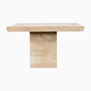 Minimalistischer italienischer Mid-Century Marmortisch, 1970er