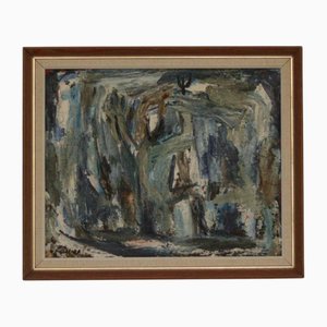 Lars Herder, Flow, 1960s, Oil on Panel