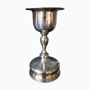 Calice Slave Orthodoxe avec Patène, Début du 20e Siècle