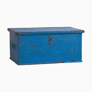 Antique Blue Chest, 1920s
