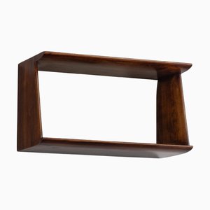 Wandmontiertes Bücherregal, Gio Ponti zugeschrieben, Italien, 1955