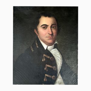 Ritratto di uomo 1790-1820, Olio su tela