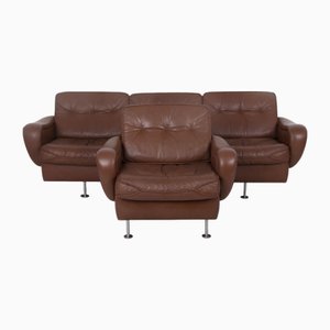 Model MS-75 Sofa and Armchair by Madsen & Schübel, 1960s, Set of 2