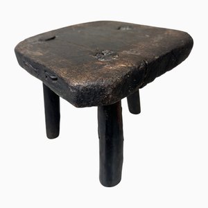 Vintage Brutalist Stool, 1950s