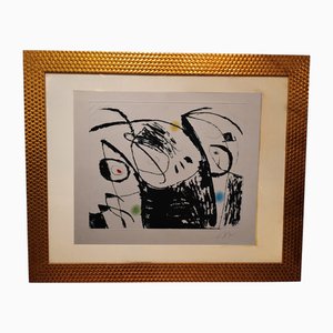 Joan Miro, Joan Miró, Serie Mallorca 1973, 1973, Litografia e carta