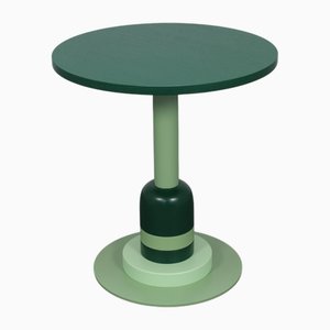Round Green Side Table by Kim Marc Bobsin for Puik, 2010s