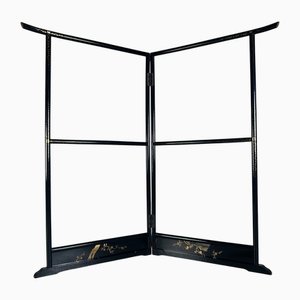 Antique Japanese Kimono Stand with Gold Decoration, 1920s