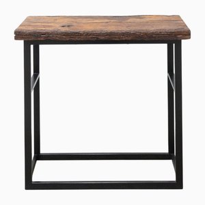 Entryway Console Table in Oak and Iron