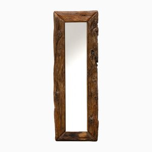Mirror with Oak Frame