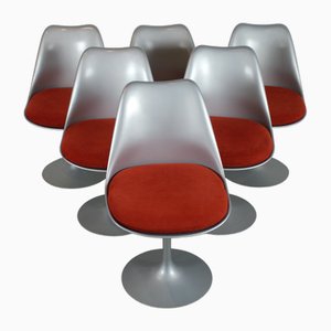 Sedie Tulip di Eero Saarinen per Knoll International, 2006, set di 6