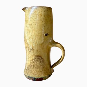 Large Sculptural Studio Ceramic Art Jug Vase by Helma Klett, Germany, 1940s