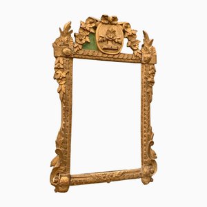 Louis XVI Mirror in Gilded Wood, 1700s