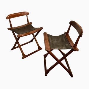 Klappbare Starbay Bermudes Yacht Stühle aus Palisander, 1990, 2er Set