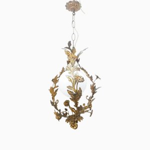 Vintage Art Nouveau Hanging Lamp, 1920s