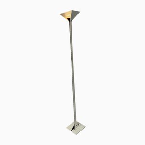 Weiße Italienische Papillona Stehlampe von Tobia Scarpa für Flos, Italien, 1980er