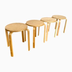 Tabouret Frosta Vintage en Bois de Bouleau de Ikea, 1990s