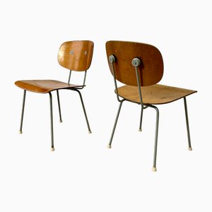 116 Chairs by Wim Rietveld for Gispen, 1950s, Set of 2