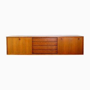 Credenza lunga da parete, anni '70