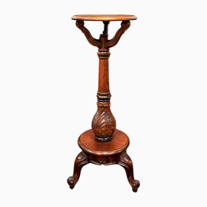 English Plant Stand in Mahogany