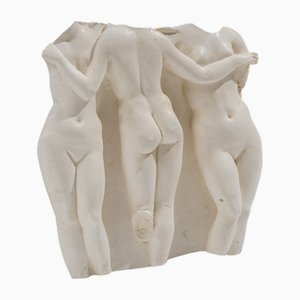 Basrelief Wandskulptur der Drei Grazien, 2000er