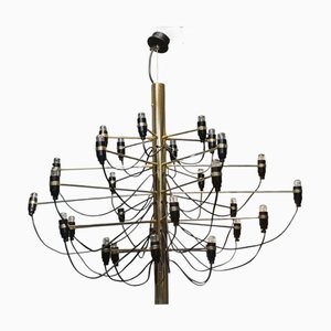 Model 2097/30 Chandelier by Gino Sarfatti for Arteluce, Italy, 1960s