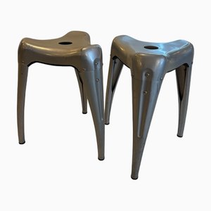 Wisdom Tooth Stools by Yasu Sasamoto for Dulton, 1988, Set of 2