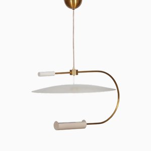 Suspension en Métal par Lucien Gau, 1980s