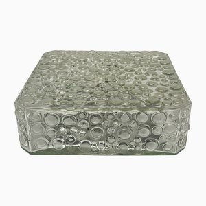 Deckenlampe aus Bubble Glas von Philips, 1970er