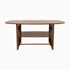 Mid-Century Modern Wooden Coffee Table by A.A. Patijn for Zijlstra Joure, 1950s